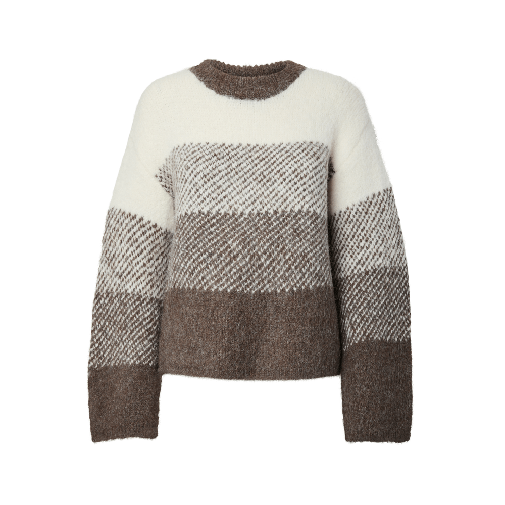 Pieces Alayna O Neck Knitted Jumper